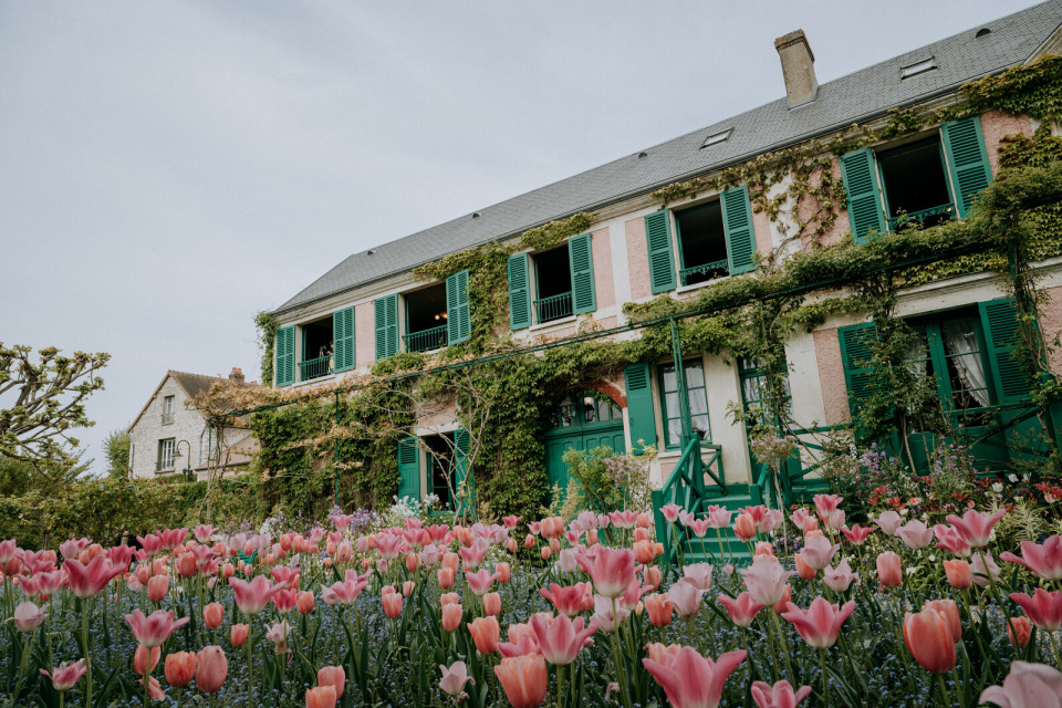 Maison et jardin de Monet à Giverny, une source d'inspiration.